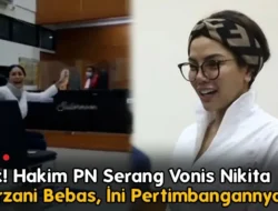 Terkuak! Bukan Cuma 4 Tahun Penjara, Hakim Ungkap Alasan Berat Vonis Nikita Mirzani