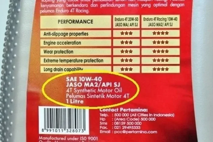 terungkap arti kode oli mesin mobil yang wajib kamu tahu jangan sampai salah pilih portal berita terbaru