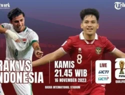 Tiket Piala Dunia 2026 di Depan Mata! Laga Hidup Mati Timnas Indonesia vs Irak, Ini Jadwalnya!