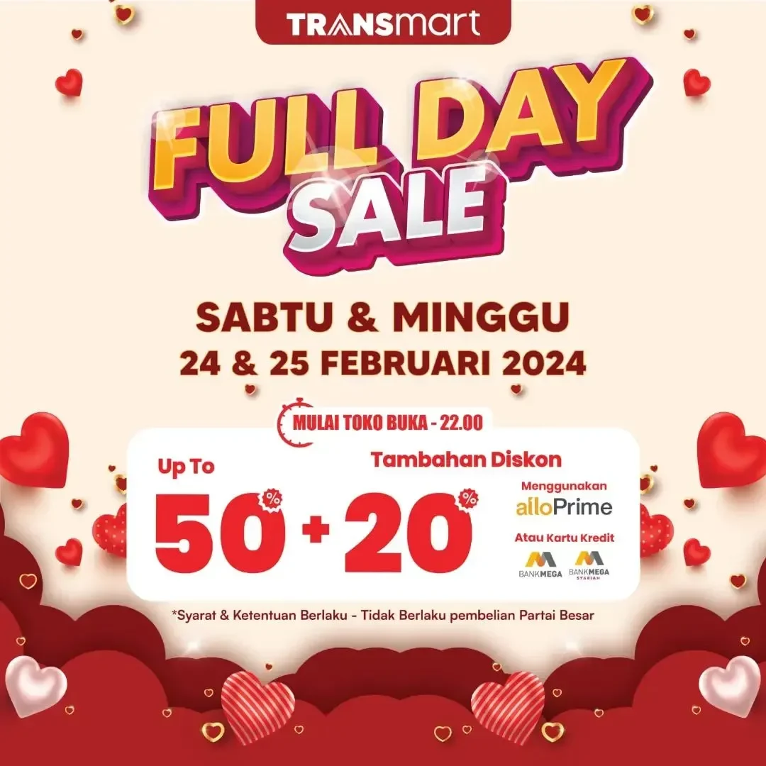 transmart full day sale besok diskon 70 bikin dompet aman jangan sampai ketinggalan portal berita terbaru
