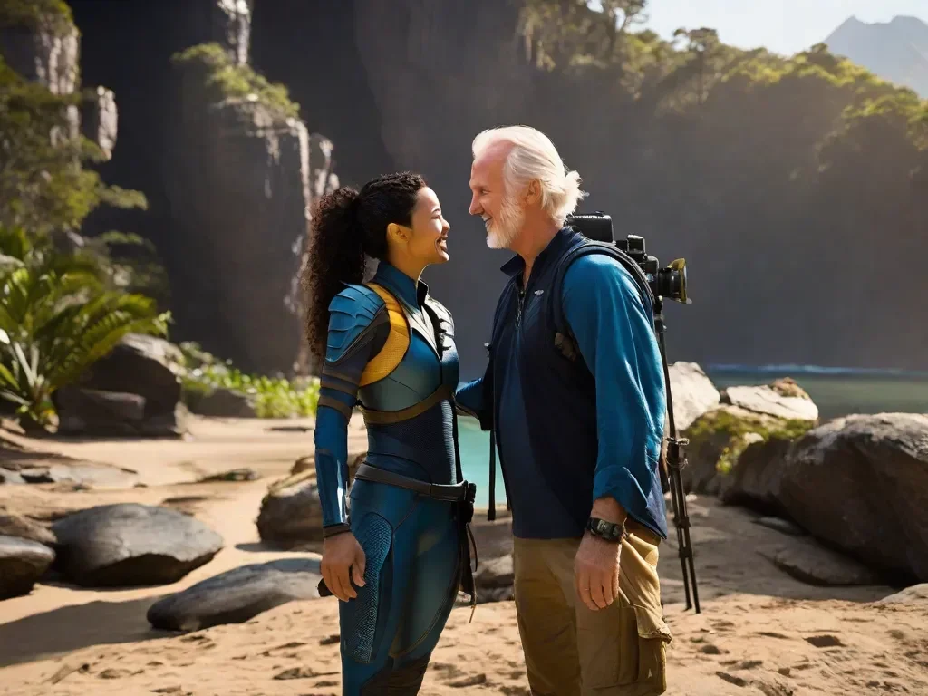 zoe saldana desak james cameron bikin dokumenter avatar ungkap sisi gelap motion capture yang tak pernah kamu tahu portal berita terbaru