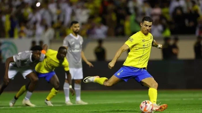 al nassr makin gila ronaldo cs bikin neom k o rekor tak terkalahkan terjaga portal berita terbaru