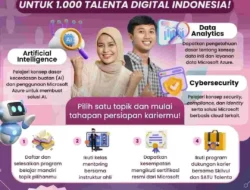 Bikin Geleng-Geleng! Microsoft Elevate Targetkan 500 Ribu Talenta AI di Indonesia, Siap Sambut Era Emas 2045?
