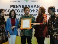 Bikin Nasabah Tenang! Bank Mega Sabet Sertifikasi ISO Ganda, Keamanan Data Jadi Prioritas Utama
