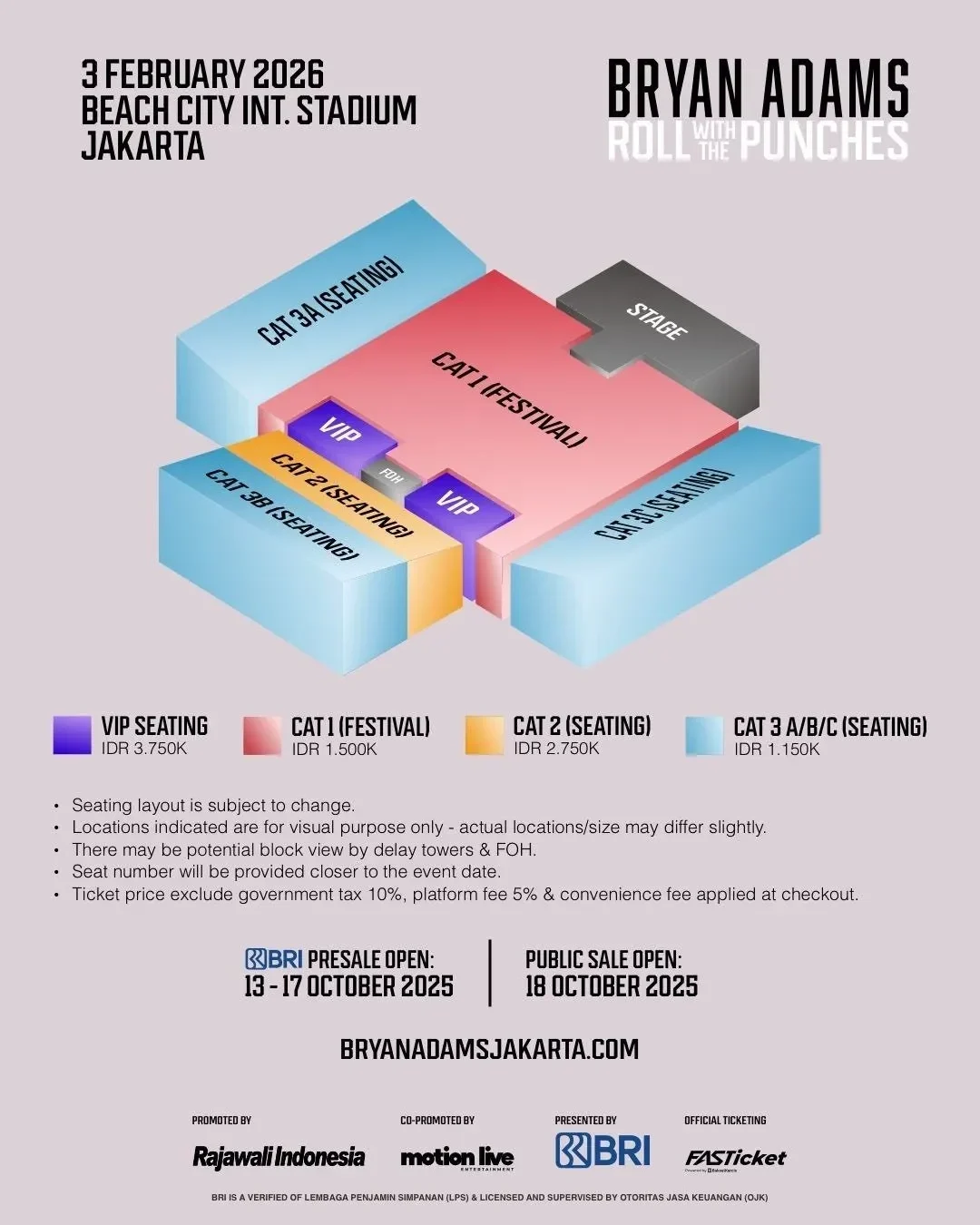 bryan adams live jakarta 2026 brimo bikin geger tiket sudah bisa dibeli siap nostalgia portal berita terbaru