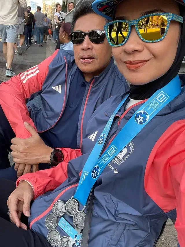 bukan kaleng kaleng alya rohali raih six star medal intip kisah inspiratifnya taklukkan maraton dunia portal berita terbaru