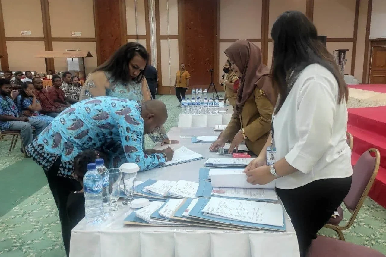 bukan sekadar janji suci freeport indonesia gelar nikah massal karyawan oap ada misi besar di baliknya portal berita terbaru