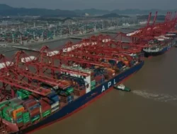 China Bikin Geger! Kapal Kargo Listrik Terbesar di Dunia Resmi Meluncur, Fiturnya Bikin Melongo!