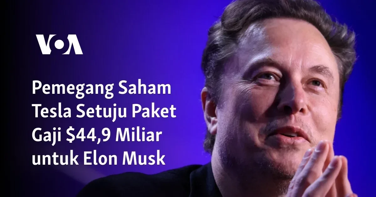 gaji rp16 711 triliun disetujui elon musk resmi jadi triliuner pertama dunia portal berita terbaru