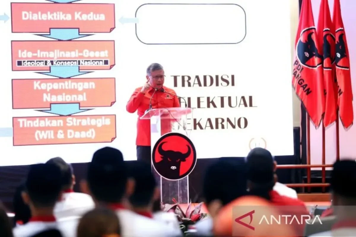 guncangan politik 2024 hasto pdip serukan spirit bung karno hadapi intimidasi apa rahasianya portal berita terbaru