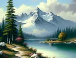 Happy Little Trees Selamatkan TV Amerika? Lelang Lukisan Bob Ross Guncang Los Angeles!