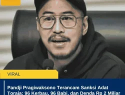 Heboh Sanksi Adat Toraja Rp2 Miliar dan 96 Hewan untuk Pandji Pragiwaksono, Komika Beri Klarifikasi Mengejutkan!