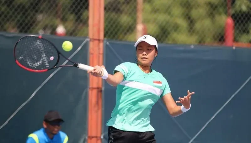 janice tjen bikin geger akhiri 23 tahun penantian indonesia di wta tour dengan gelar chennai open portal berita terbaru