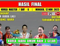 Kejutan di Korea Masters! Raymond/Joaquin Siap Jegal Tuan Rumah di Final, Ini 5 Fakta Pentingnya!