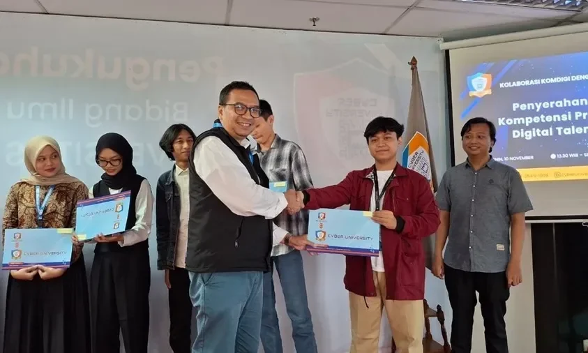 luffi idris setiawan mahasiswa cyber university resmi jadi junior cyber security nasional siap jaga dunia digital indonesia portal berita terbaru