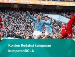 Man City Pesta Gol Hancurkan Liverpool 3-0, Laga ke-1000 Pep Guardiola Diwarnai Drama VAR Kontroversial!