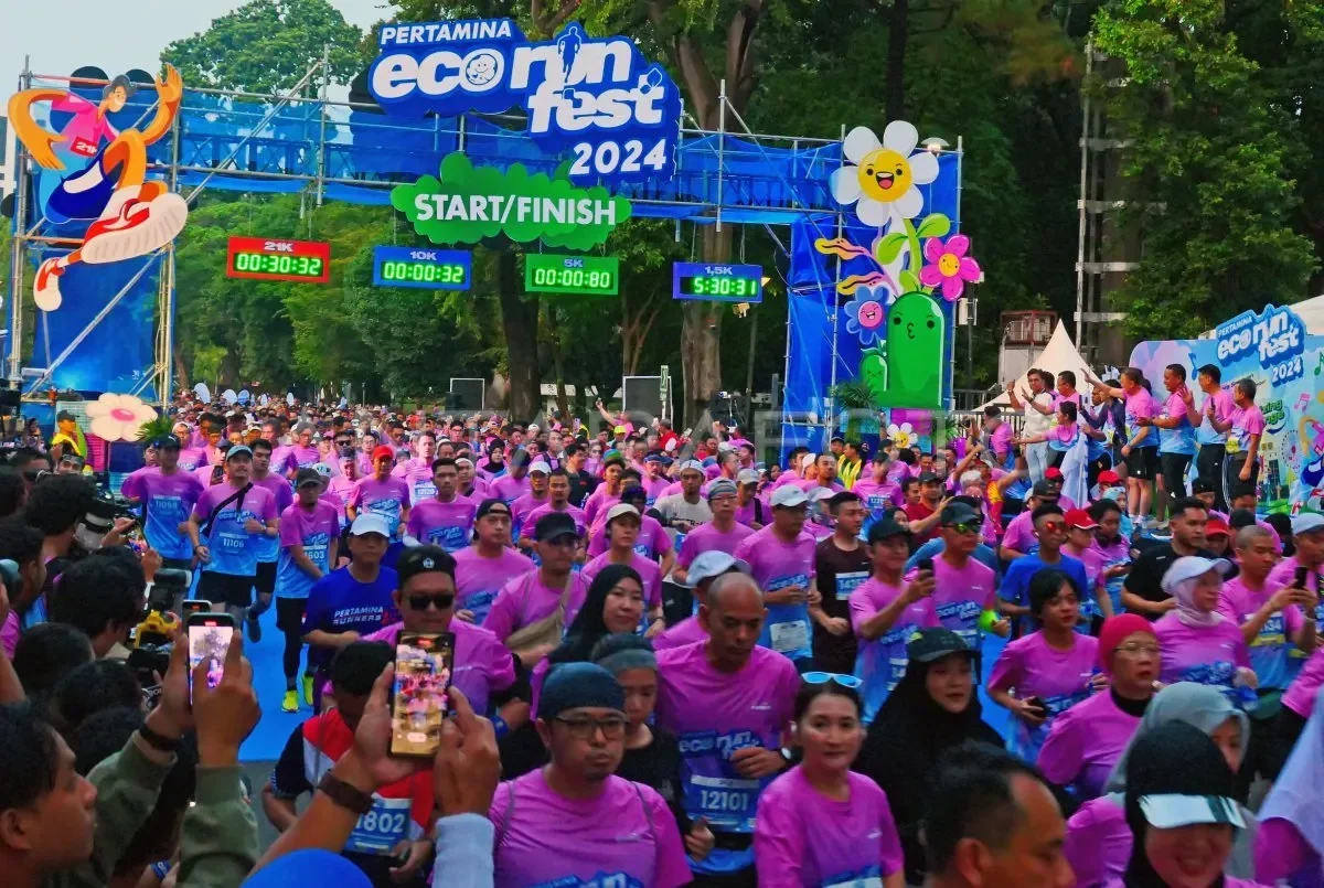 momen haru di pertamina eco runfest 2025 semangat 30 sahabat disabilitas bikin dunia terinspirasi portal berita terbaru