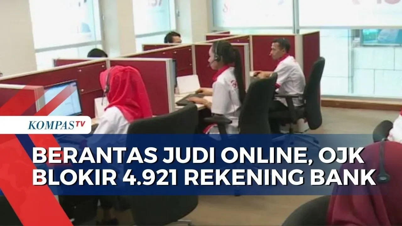 ojk sikat habis hampir 30 ribu rekening judi online diblokir triliunan rupiah terancam beku portal berita terbaru