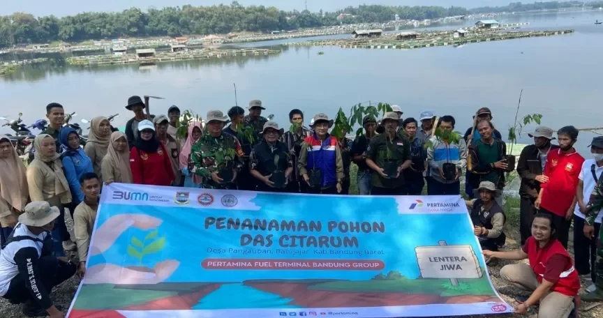 pertamina sulap bukit gundul bogor jadi kebun produktif banjir minggat warga panen rezeki portal berita terbaru