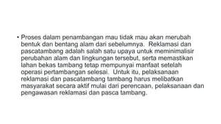 pongkor berbisik lagi bekas tambang emas ini disulap jadi hutan rimba ada apa portal berita terbaru