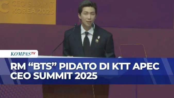 rm bts guncang apec ungkap perjuangan k pop desak pemimpin dunia lakukan hal tak terduga portal berita terbaru