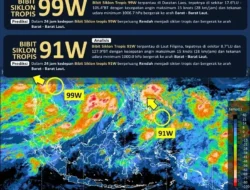 Siklon Fung-Wong Pergi dari Filipina, Tapi Kok Malah Bikin Indonesia Ketar-Ketir? Ini Daerah yang Wajib Waspada!