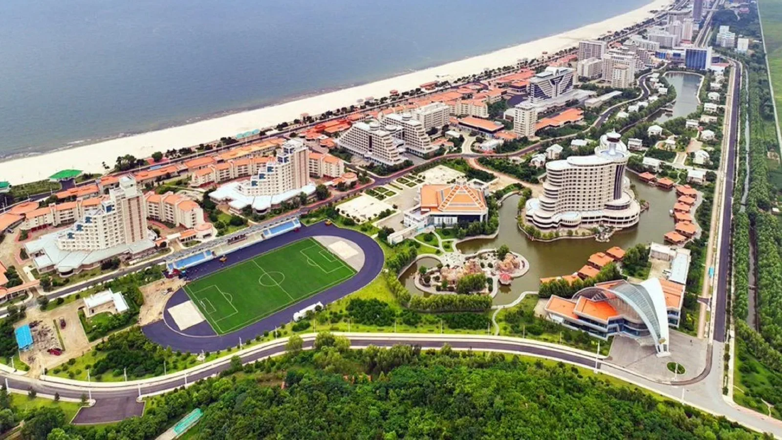 terkuak korea utara kini serius kembangkan wisata pantai hotel megah hampir rampung portal berita terbaru
