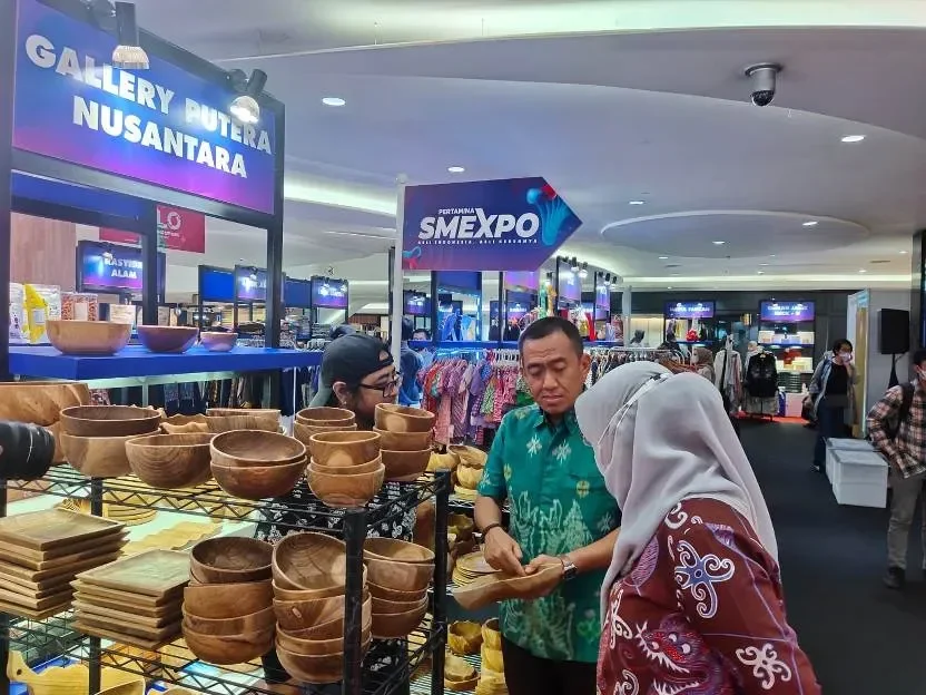 umkm binaan pertamina naik kelas raup rp12 miliar di smexpo jakarta dalam sehari siap mendunia portal berita terbaru