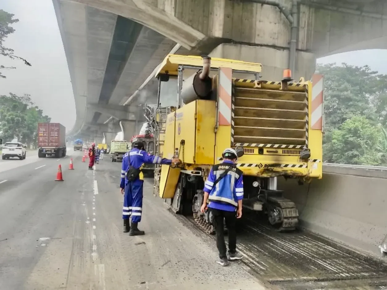 wajib tahu jasa marga rampungkan perbaikan tol jakarta cikampek perjalananmu bakal lebih lancar portal berita terbaru