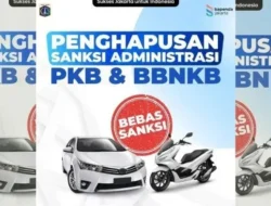 Warga Jakarta Wajib Tahu! Denda Pajak Kendaraan Dihapus Total, Hemat Jutaan Rupiah Sampai Akhir Tahun!