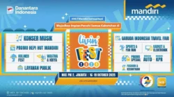 Bank Mandiri Bikin Geger Surabaya! Livin’ Fest 2025 Hadirkan Diskon Fantastis & Konser Spektakuler