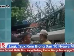 Detik-detik Mencekam di Tol Cipularang: Rem Blong Truk Fuso Hantam 10 Kendaraan, 1 Nyawa Melayang Tragis!