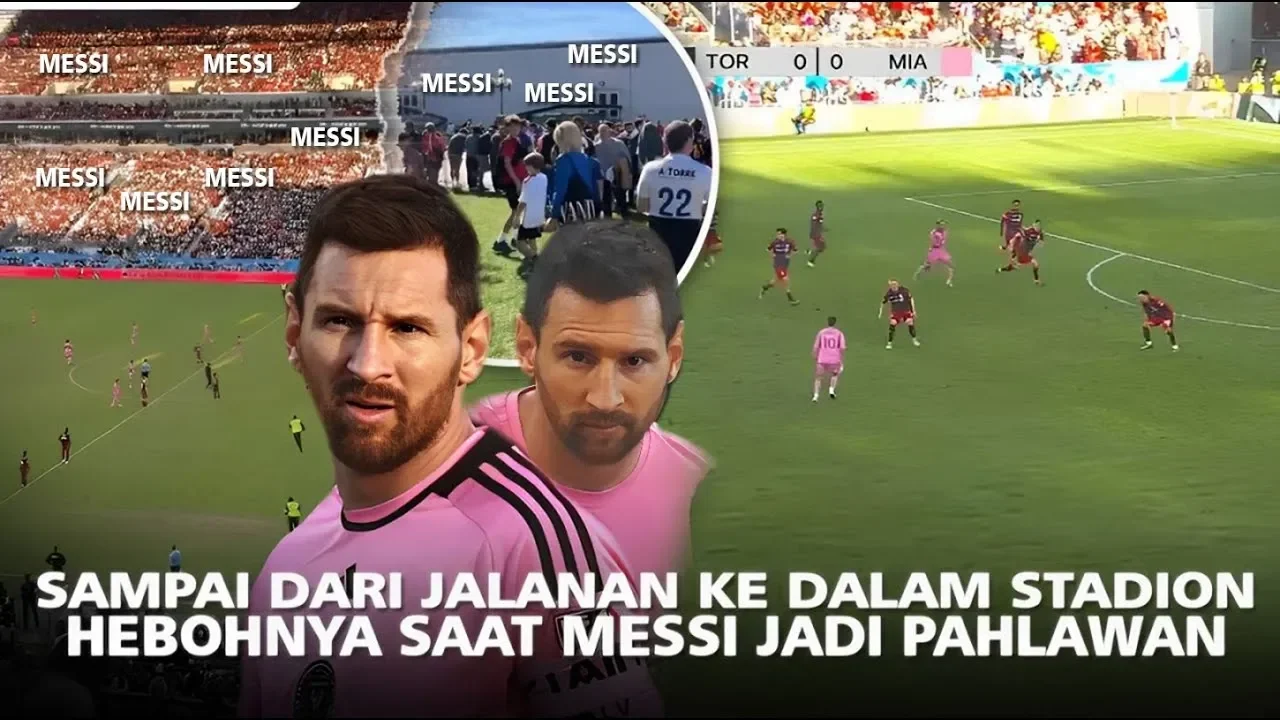 drama 20 menit lionel messi di india fans ngamuk stadion salt lake mencekam portal berita terbaru