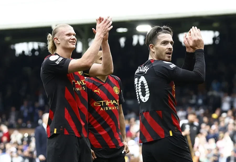 gila drama 9 gol fulham vs man city haaland pecahkan rekor fantastis di premier league portal berita terbaru