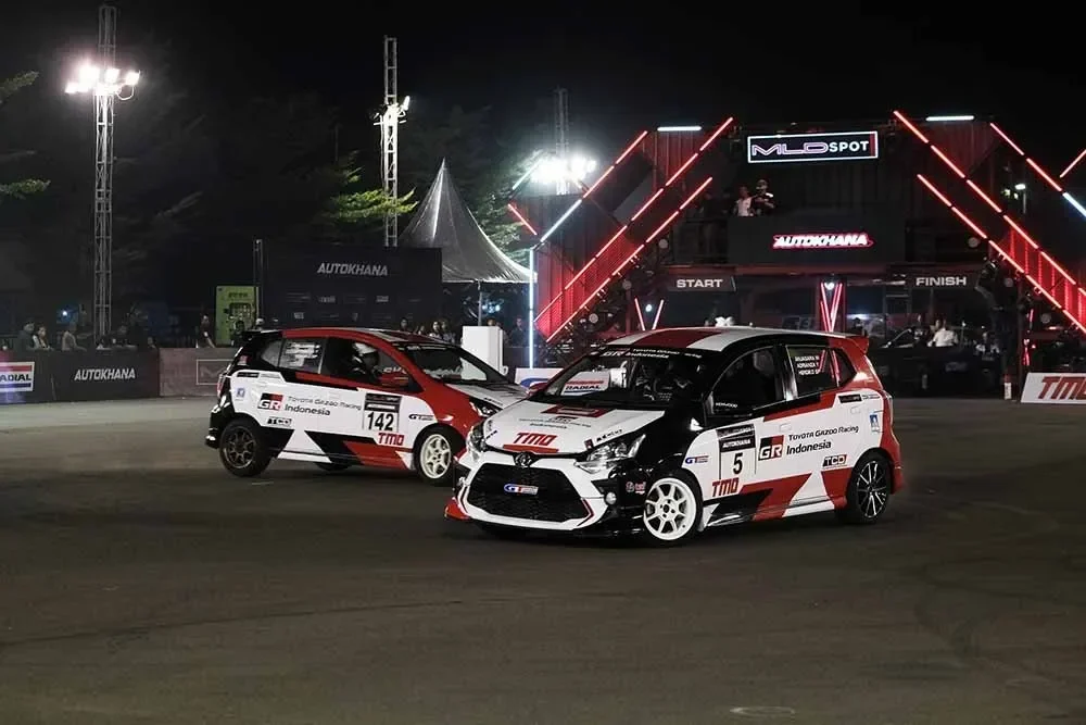 gila toyota agya sapu bersih podium tgri kunci gelar juara nasional itcr 1200 2025 di mandalika portal berita terbaru