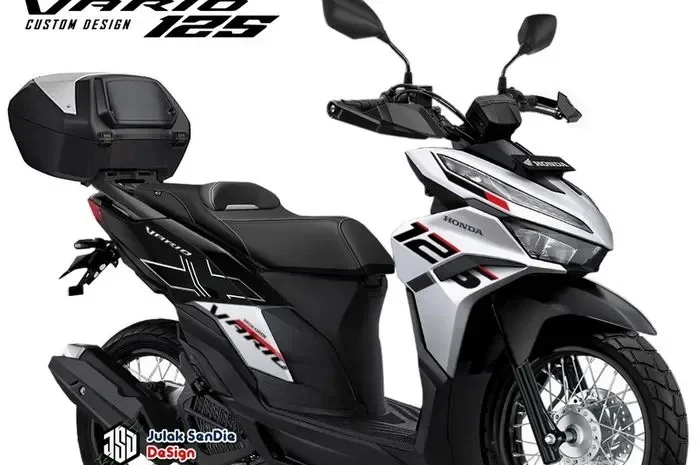 honda vario 125 terbaru resmi mengaspal varian street bikin geger dengan setang telanjang portal berita terbaru