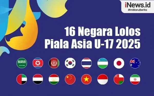 resmi 16 tim lolos piala asia u 17 2026 indonesia siap guncang arab saudi portal berita terbaru