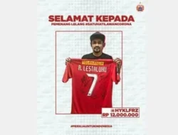 Wow! Jersey Timnas Ramdani Lestaluhu Laku Rp100 Juta, Solidaritas untuk Sumatra Menggema