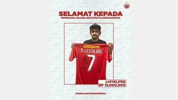 wow jersey timnas ramdani lestaluhu laku rp100 juta solidaritas untuk sumatra menggema portal berita terbaru