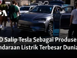 Bye-bye Tesla! BYD Resmi Gusur Raja Mobil Listrik Dunia, Era Baru Dimulai?