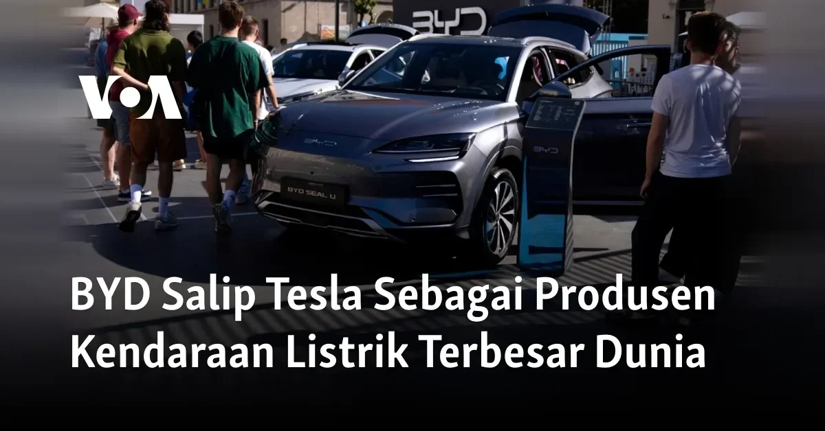 bye bye tesla byd resmi gusur raja mobil listrik dunia era baru dimulai portal berita terbaru