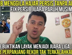 MAUNG BANDUNG MENGGILA! Persib Kunci Juara Paruh Musim Super League 2025/2026 Usai Taklukkan Persija di Derby Panas