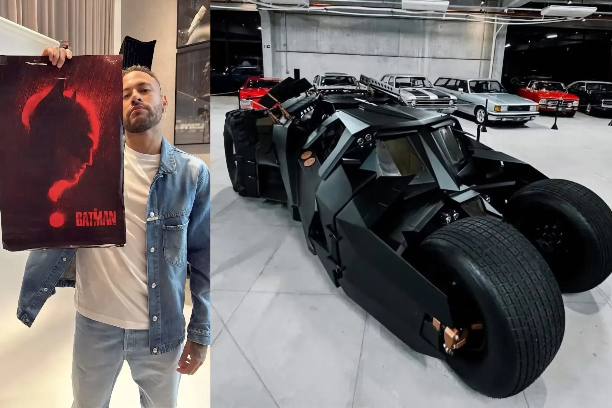 neymar jr bikin geger bukan supercar ini dia koleksi kendaraan aneh yang bikin melongo ada batmobile asli portal berita terbaru