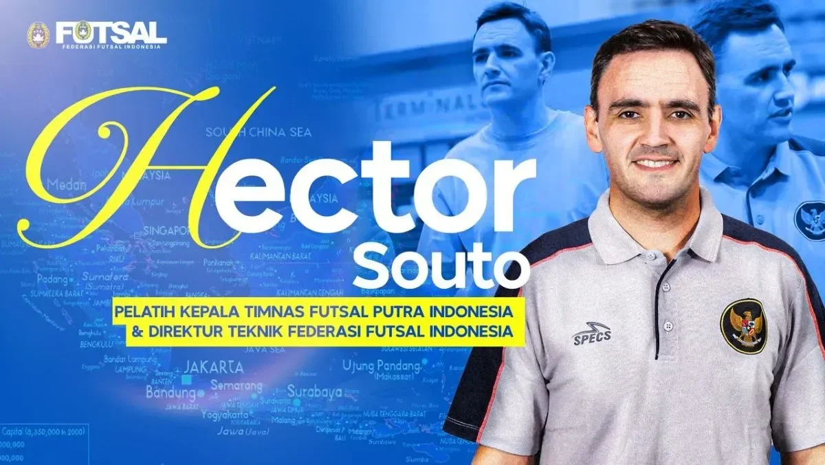 bukan kaleng kaleng ffi ungkap alasan pertahankan hector souto di timnas futsal kontrak sampai 2028 portal berita terbaru