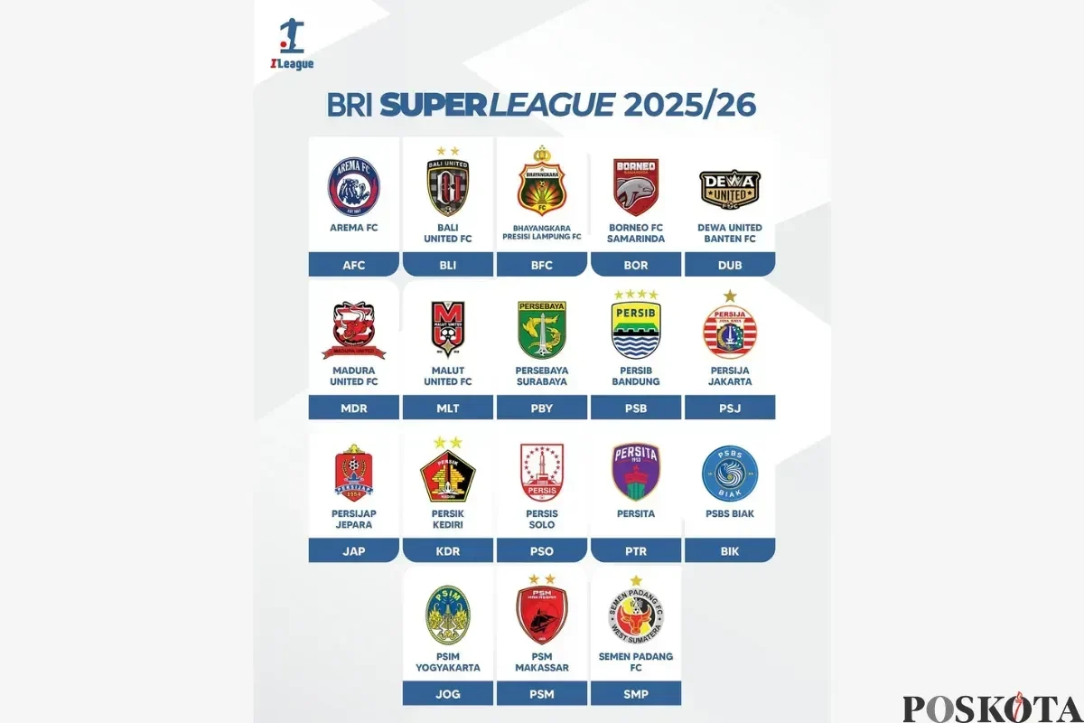 jadwal super league geger persib bandung dan dewa united kena imbas ini detailnya portal berita terbaru