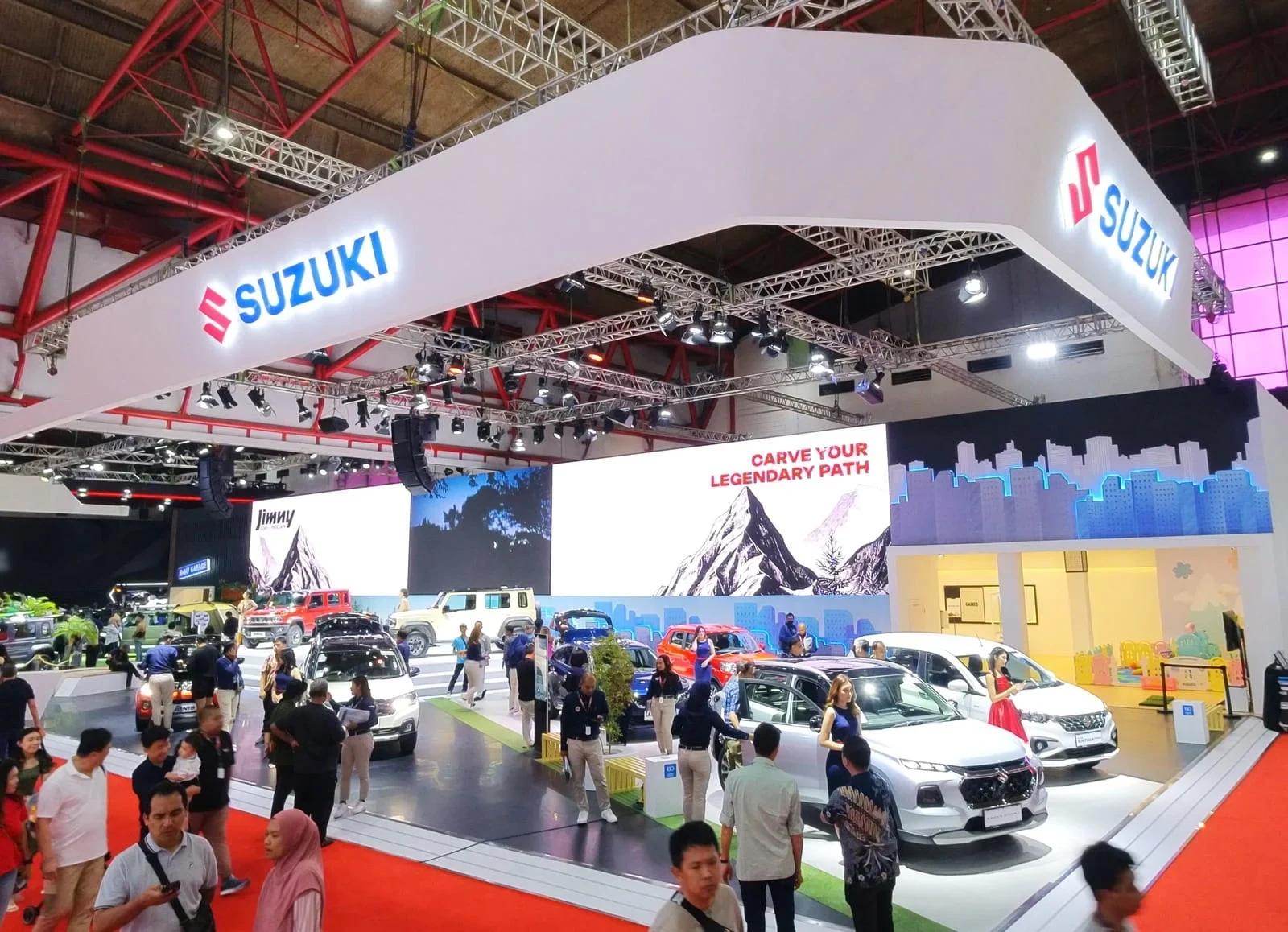 suzuki bikin geger iims 2026 e vitara meluncur ada mobil listrik hybrid sampai mesin kapal portal berita terbaru